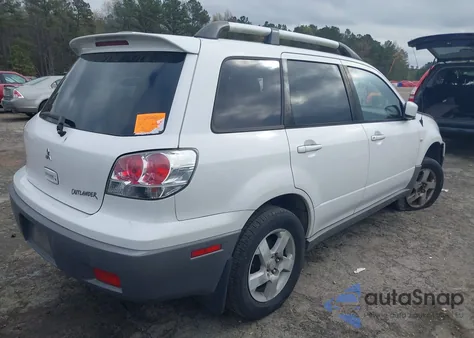 2003 Mitsubishi Outlander Xls from USA, damaged, VIN JA4LX41G83U091666
